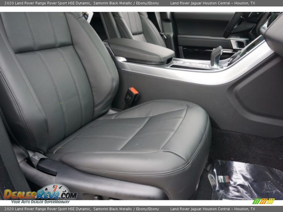 2020 Land Rover Range Rover Sport HSE Dynamic Santorini Black Metallic / Ebony/Ebony Photo #12