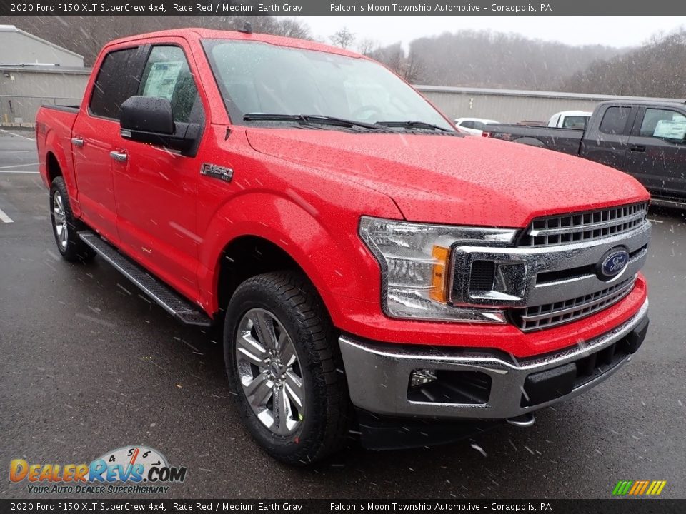 2020 Ford F150 XLT SuperCrew 4x4 Race Red / Medium Earth Gray Photo #3