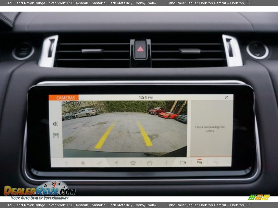 2020 Land Rover Range Rover Sport HSE Dynamic Santorini Black Metallic / Ebony/Ebony Photo #15
