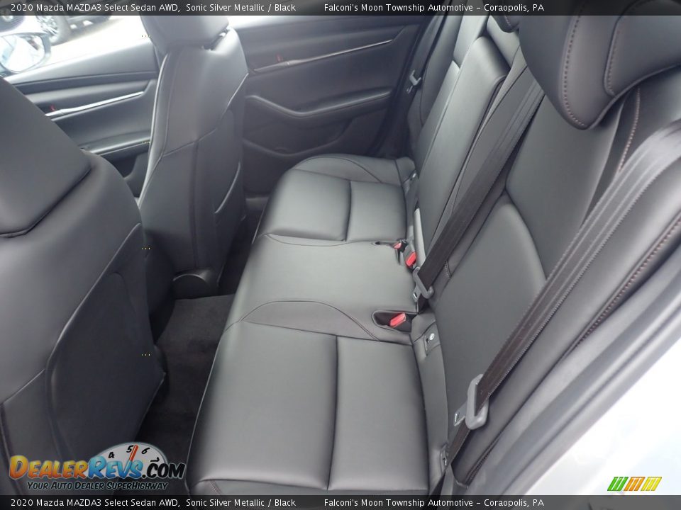 2020 Mazda MAZDA3 Select Sedan AWD Sonic Silver Metallic / Black Photo #8