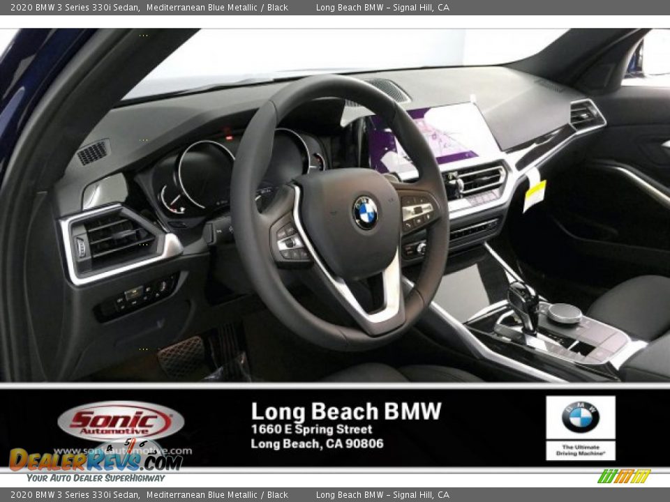 2020 BMW 3 Series 330i Sedan Mediterranean Blue Metallic / Black Photo #4