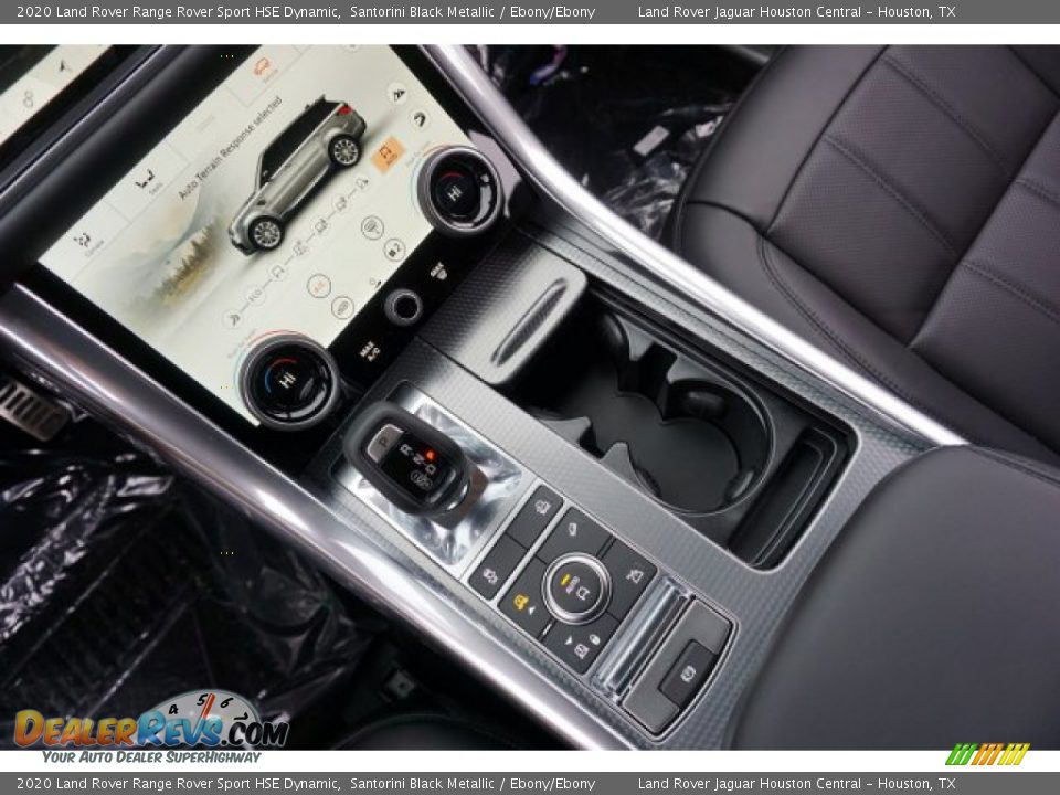 2020 Land Rover Range Rover Sport HSE Dynamic Santorini Black Metallic / Ebony/Ebony Photo #17