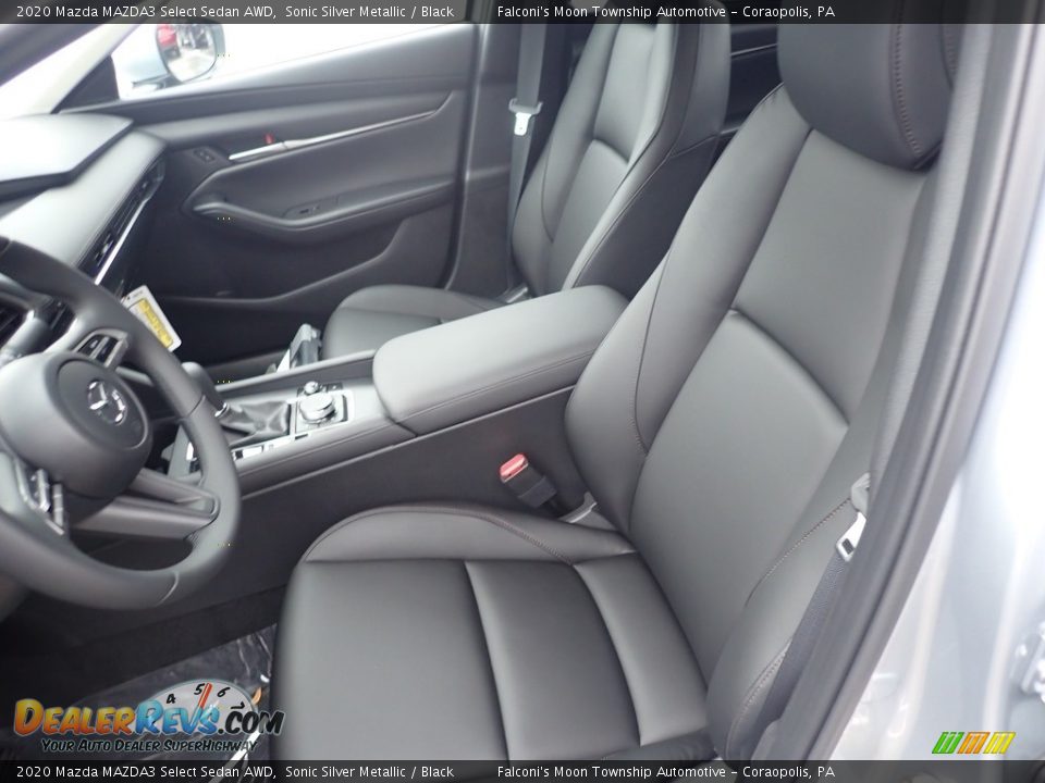 2020 Mazda MAZDA3 Select Sedan AWD Sonic Silver Metallic / Black Photo #10