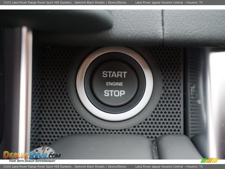 2020 Land Rover Range Rover Sport HSE Dynamic Santorini Black Metallic / Ebony/Ebony Photo #18