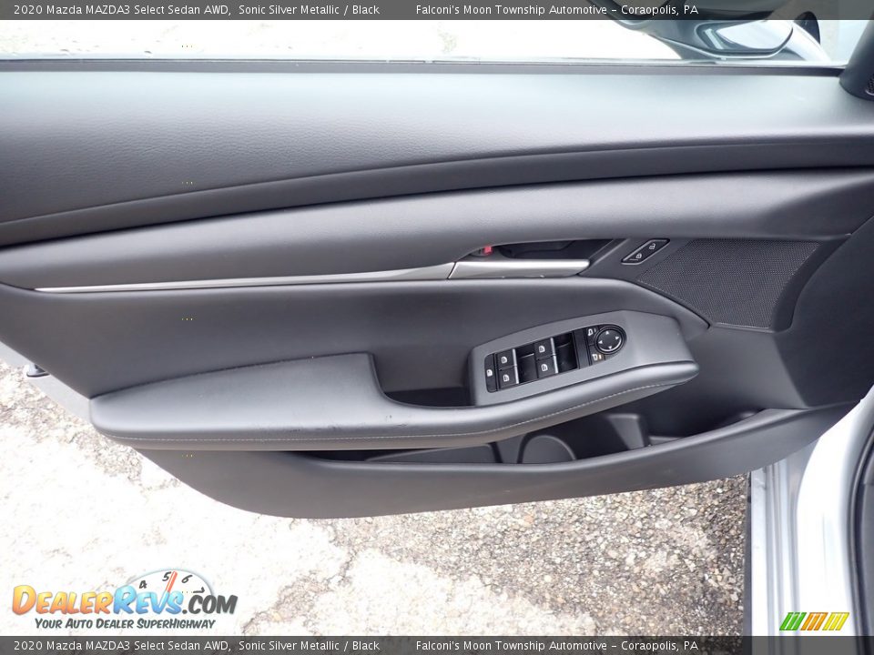 2020 Mazda MAZDA3 Select Sedan AWD Sonic Silver Metallic / Black Photo #11