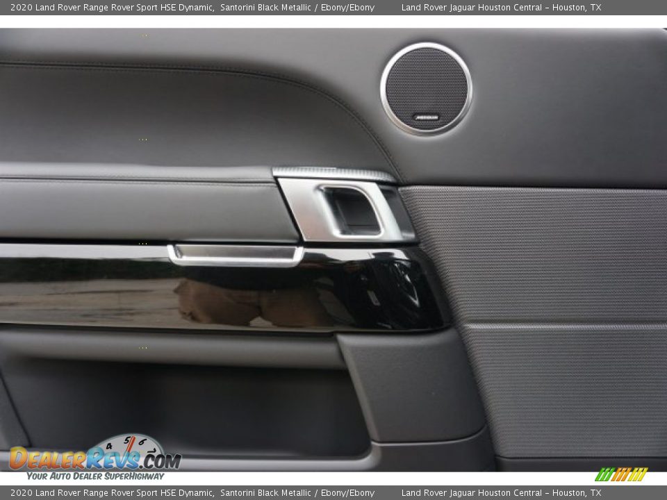 2020 Land Rover Range Rover Sport HSE Dynamic Santorini Black Metallic / Ebony/Ebony Photo #20
