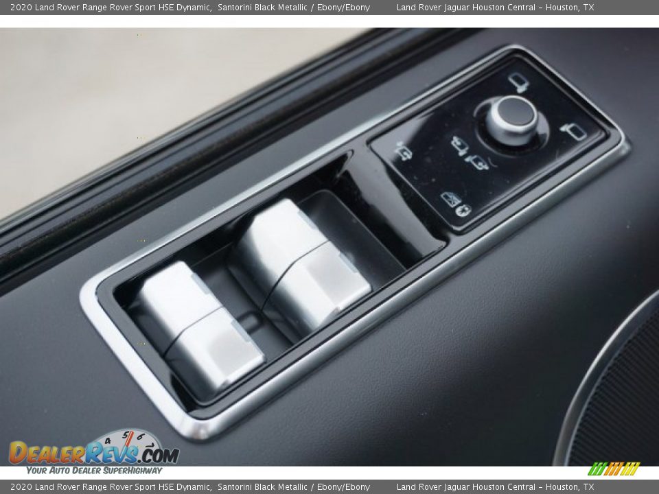 2020 Land Rover Range Rover Sport HSE Dynamic Santorini Black Metallic / Ebony/Ebony Photo #21