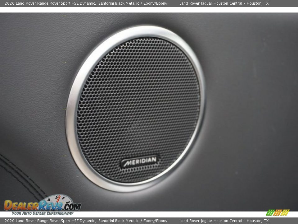 2020 Land Rover Range Rover Sport HSE Dynamic Santorini Black Metallic / Ebony/Ebony Photo #22