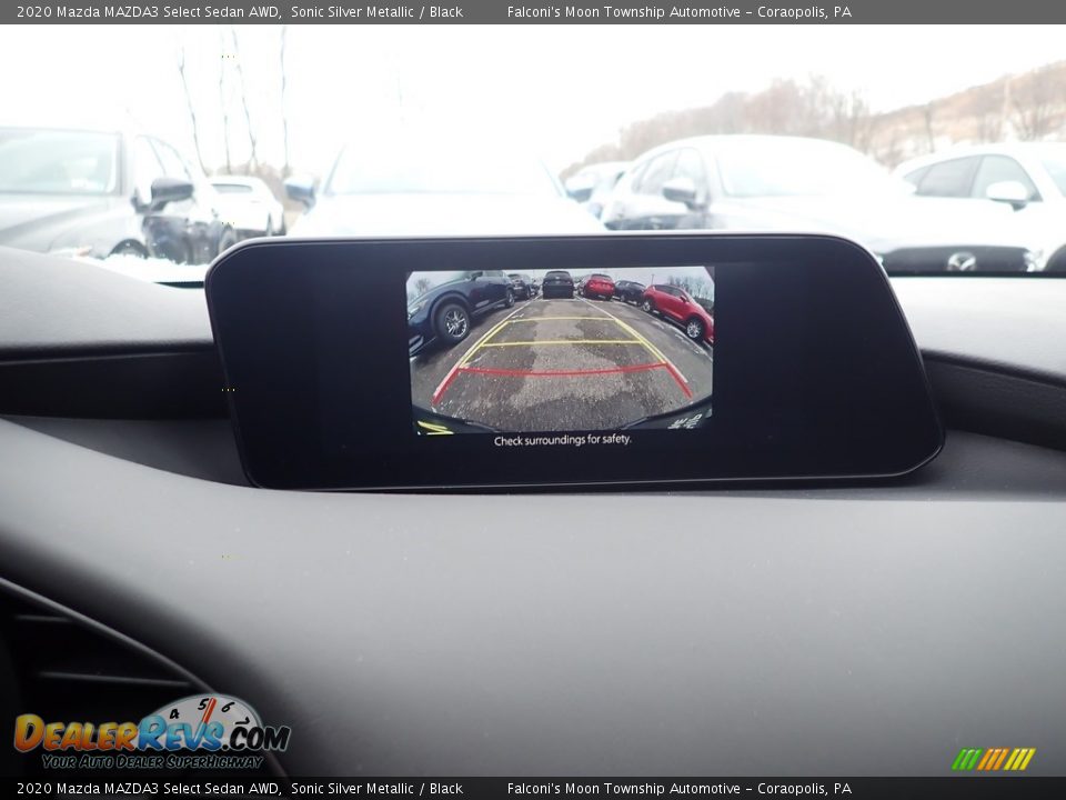 2020 Mazda MAZDA3 Select Sedan AWD Sonic Silver Metallic / Black Photo #14