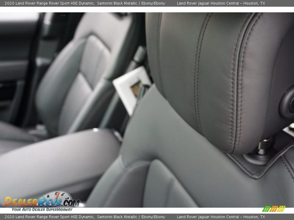 2020 Land Rover Range Rover Sport HSE Dynamic Santorini Black Metallic / Ebony/Ebony Photo #24