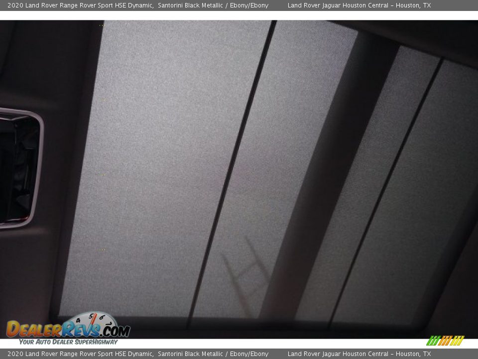 2020 Land Rover Range Rover Sport HSE Dynamic Santorini Black Metallic / Ebony/Ebony Photo #25