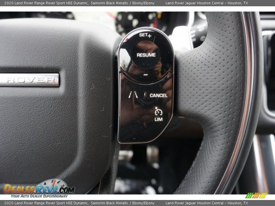 2020 Land Rover Range Rover Sport HSE Dynamic Santorini Black Metallic / Ebony/Ebony Photo #29