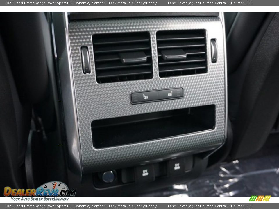 2020 Land Rover Range Rover Sport HSE Dynamic Santorini Black Metallic / Ebony/Ebony Photo #30