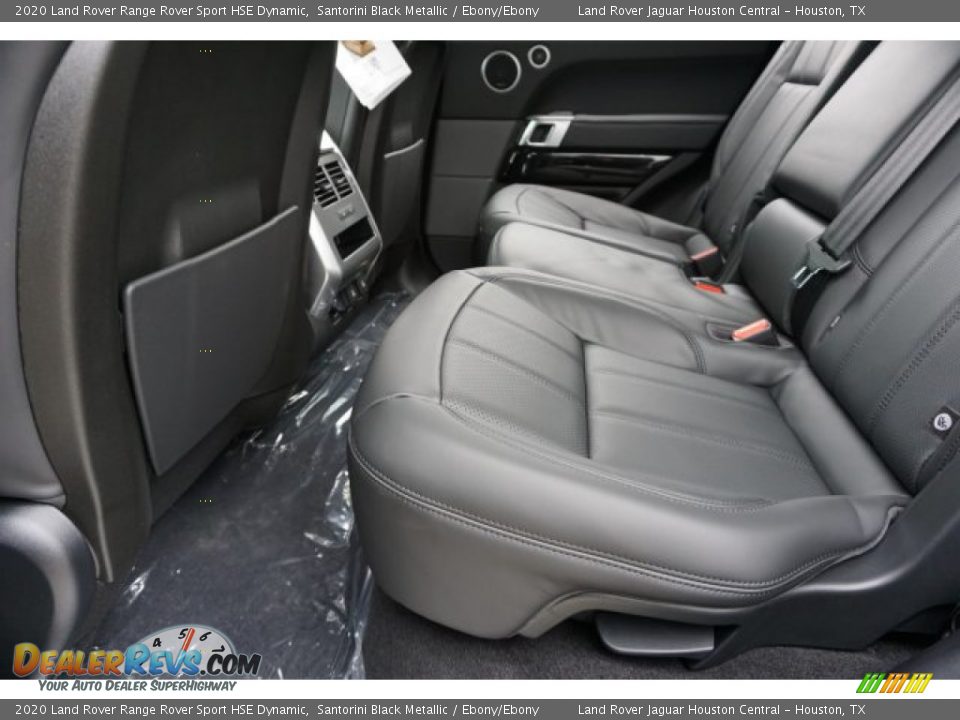 2020 Land Rover Range Rover Sport HSE Dynamic Santorini Black Metallic / Ebony/Ebony Photo #31