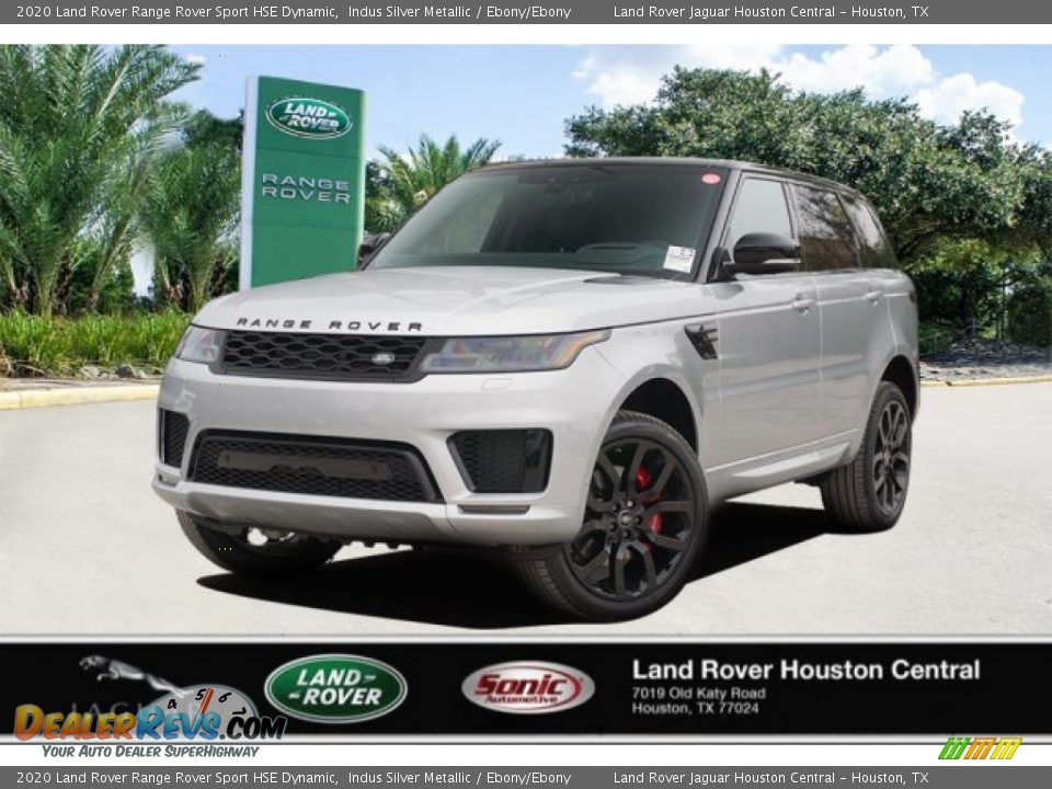 2020 Land Rover Range Rover Sport HSE Dynamic Indus Silver Metallic / Ebony/Ebony Photo #1