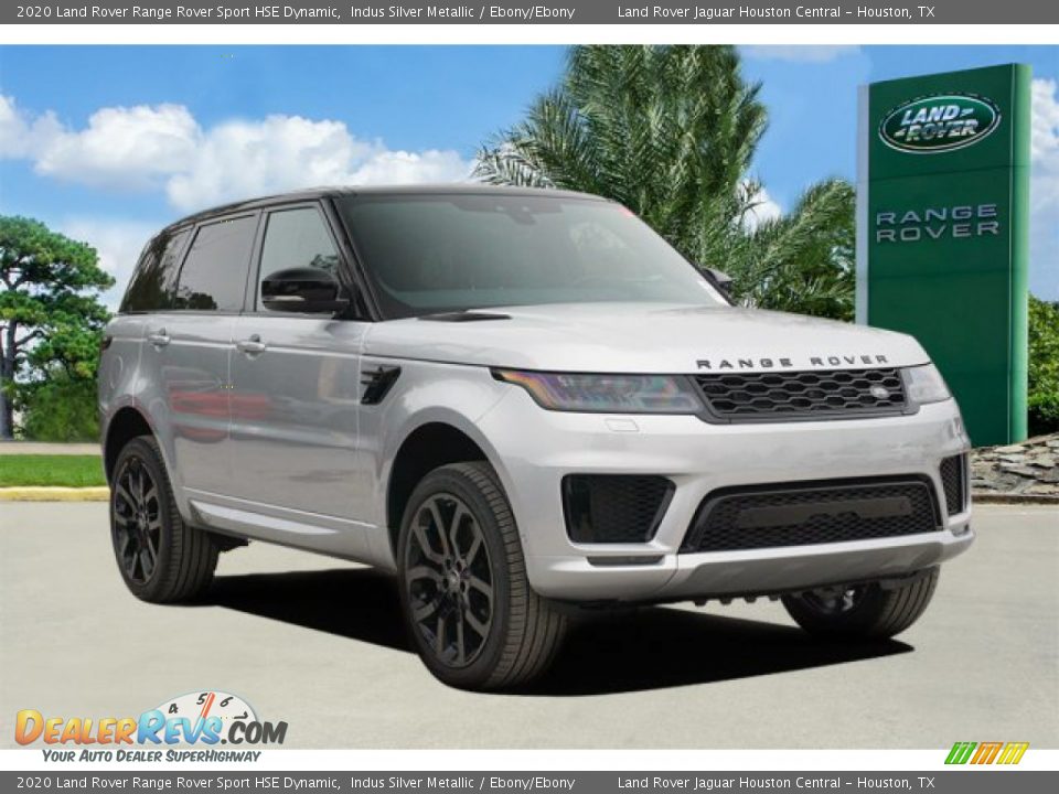 2020 Land Rover Range Rover Sport HSE Dynamic Indus Silver Metallic / Ebony/Ebony Photo #2