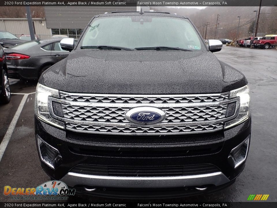 2020 Ford Expedition Platinum 4x4 Agate Black / Medium Soft Ceramic Photo #6