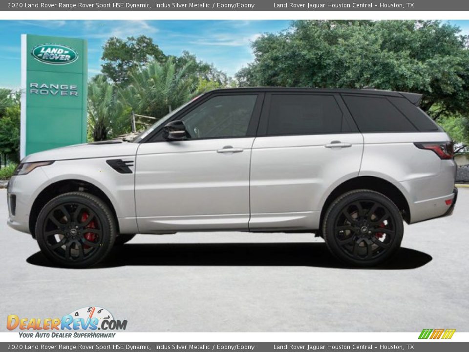 2020 Land Rover Range Rover Sport HSE Dynamic Indus Silver Metallic / Ebony/Ebony Photo #3
