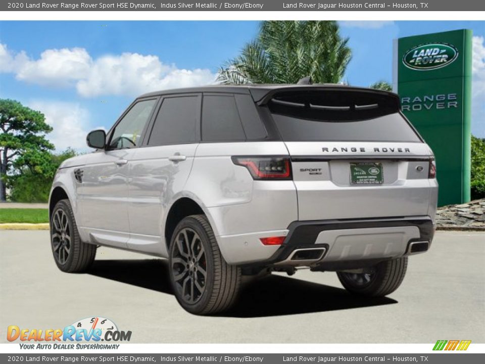 2020 Land Rover Range Rover Sport HSE Dynamic Indus Silver Metallic / Ebony/Ebony Photo #4