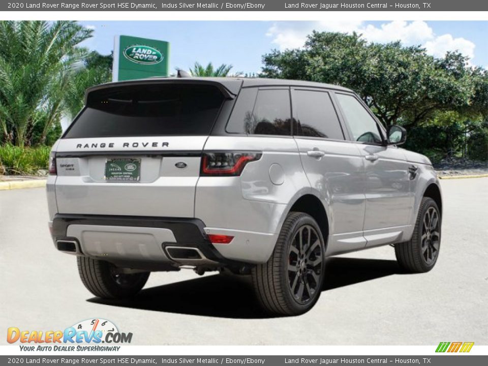 2020 Land Rover Range Rover Sport HSE Dynamic Indus Silver Metallic / Ebony/Ebony Photo #5