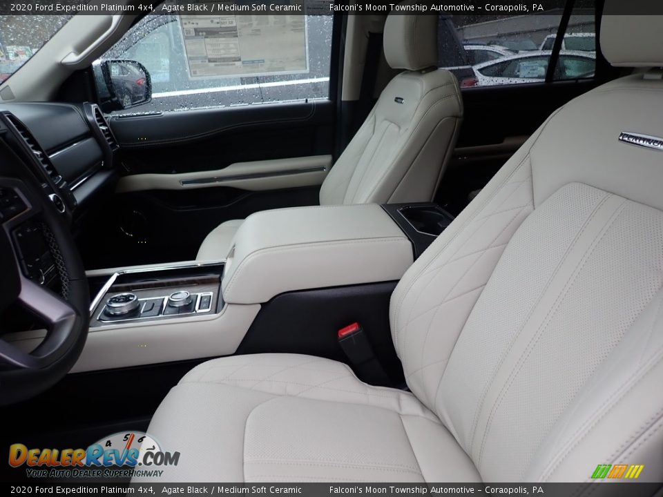 2020 Ford Expedition Platinum 4x4 Agate Black / Medium Soft Ceramic Photo #8