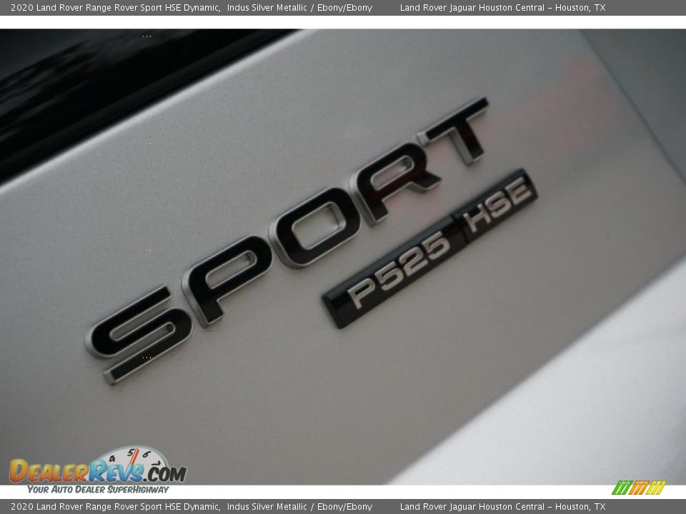 2020 Land Rover Range Rover Sport HSE Dynamic Indus Silver Metallic / Ebony/Ebony Photo #6