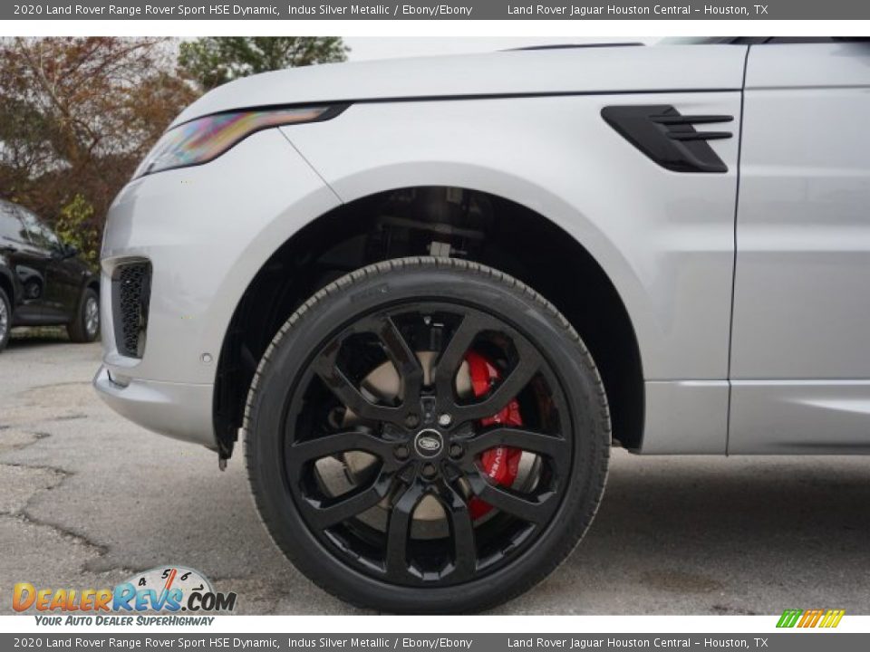 2020 Land Rover Range Rover Sport HSE Dynamic Indus Silver Metallic / Ebony/Ebony Photo #7