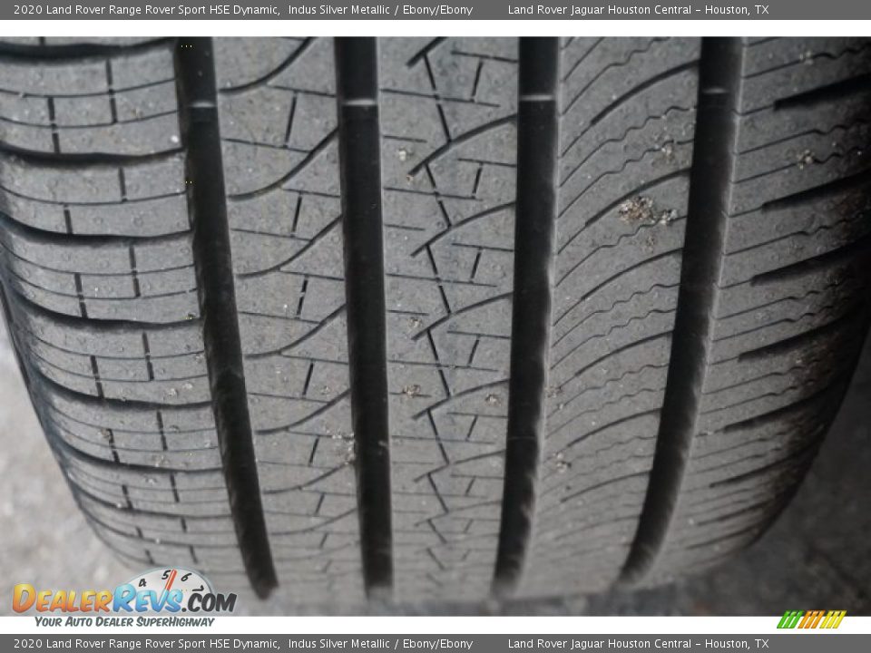 2020 Land Rover Range Rover Sport HSE Dynamic Indus Silver Metallic / Ebony/Ebony Photo #10