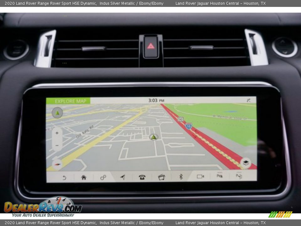 2020 Land Rover Range Rover Sport HSE Dynamic Indus Silver Metallic / Ebony/Ebony Photo #14