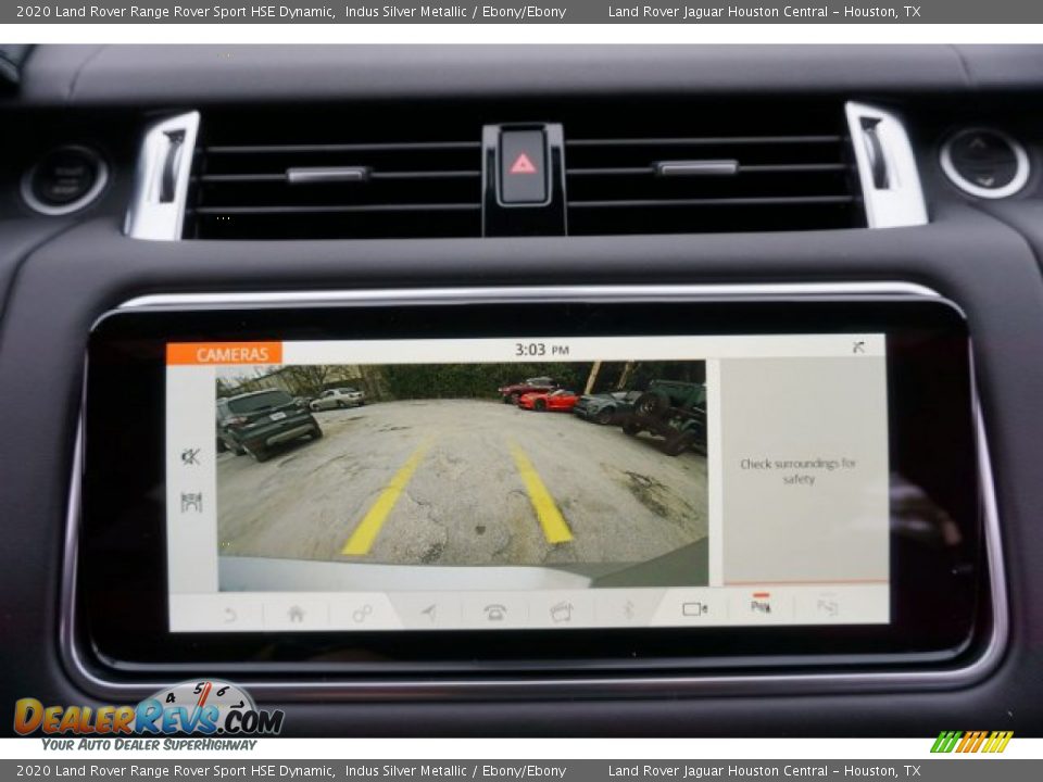 2020 Land Rover Range Rover Sport HSE Dynamic Indus Silver Metallic / Ebony/Ebony Photo #15