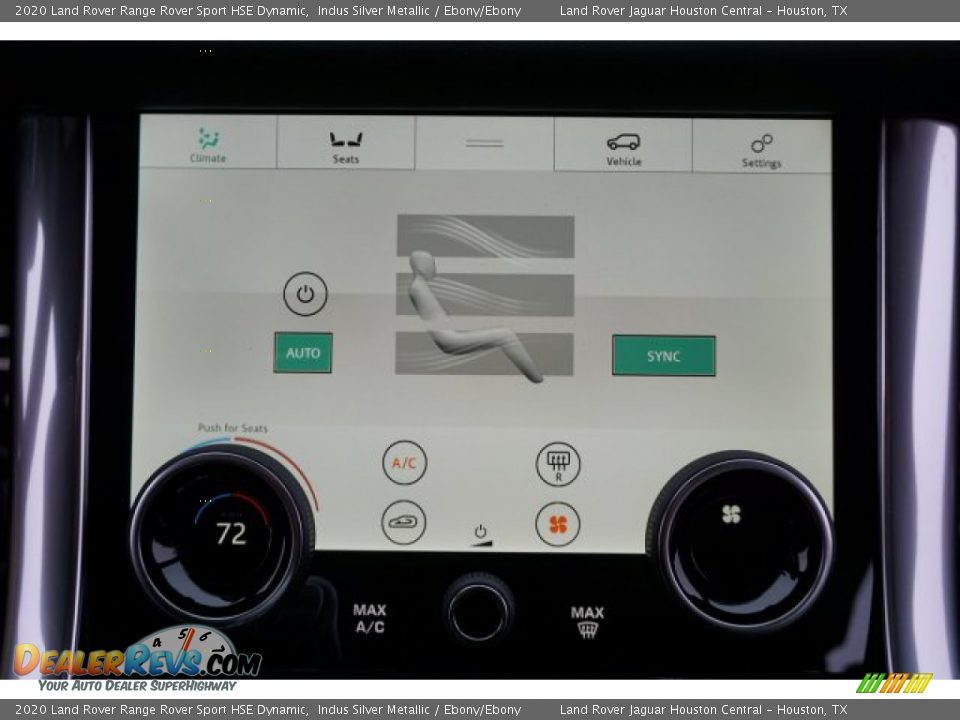 2020 Land Rover Range Rover Sport HSE Dynamic Indus Silver Metallic / Ebony/Ebony Photo #16
