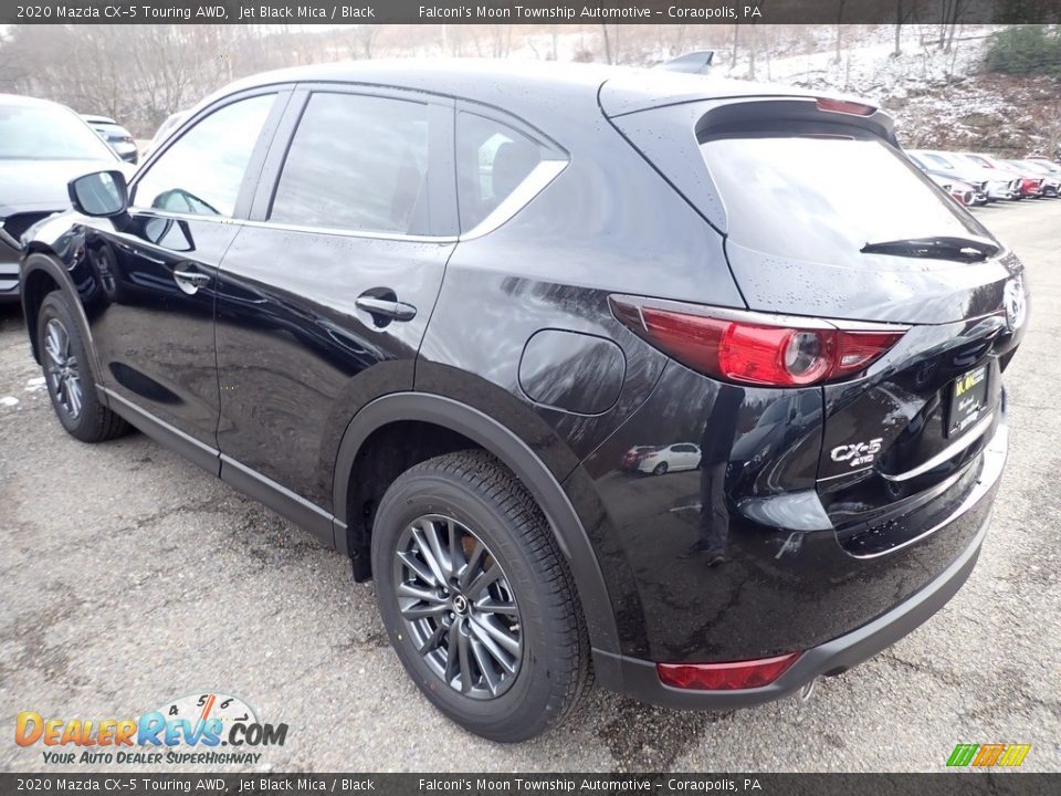 2020 Mazda CX-5 Touring AWD Jet Black Mica / Black Photo #6