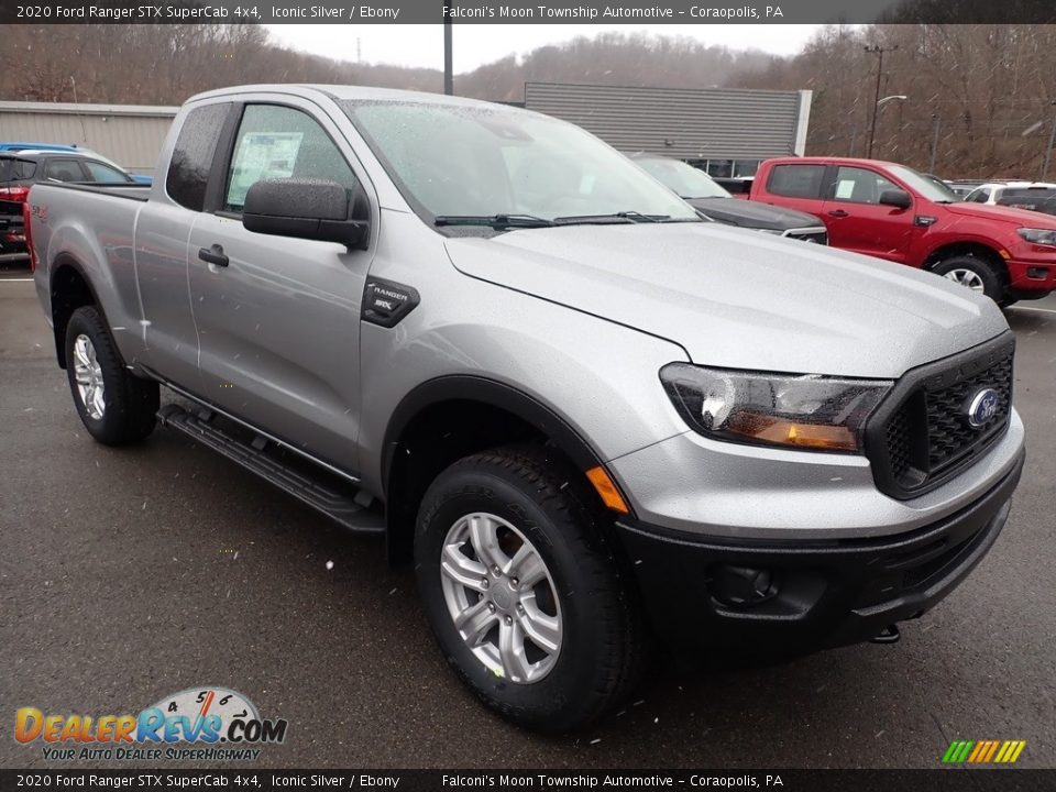 Front 3/4 View of 2020 Ford Ranger STX SuperCab 4x4 Photo #3