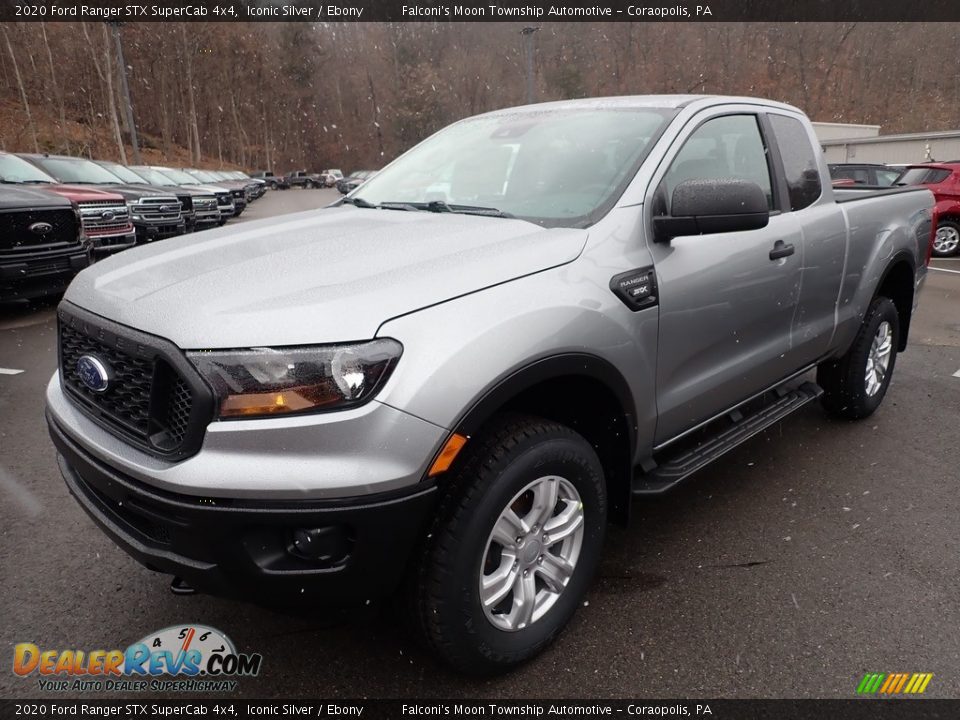 Iconic Silver 2020 Ford Ranger STX SuperCab 4x4 Photo #5