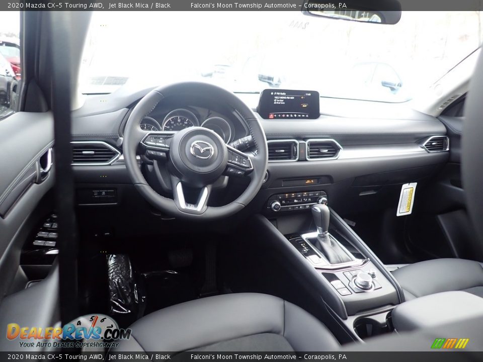 2020 Mazda CX-5 Touring AWD Jet Black Mica / Black Photo #9