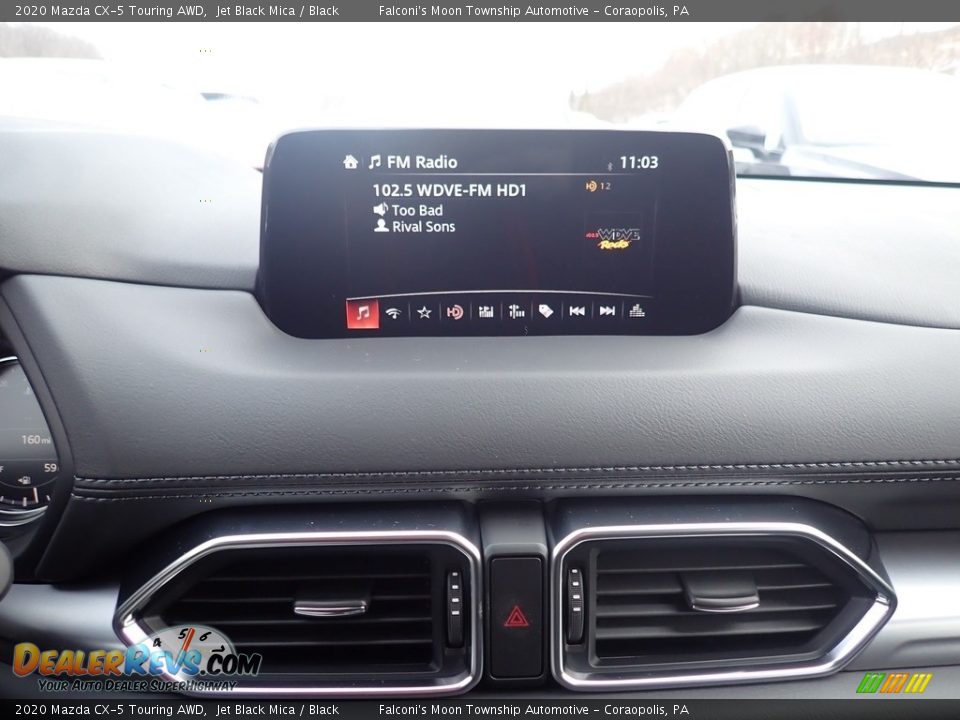 2020 Mazda CX-5 Touring AWD Jet Black Mica / Black Photo #13