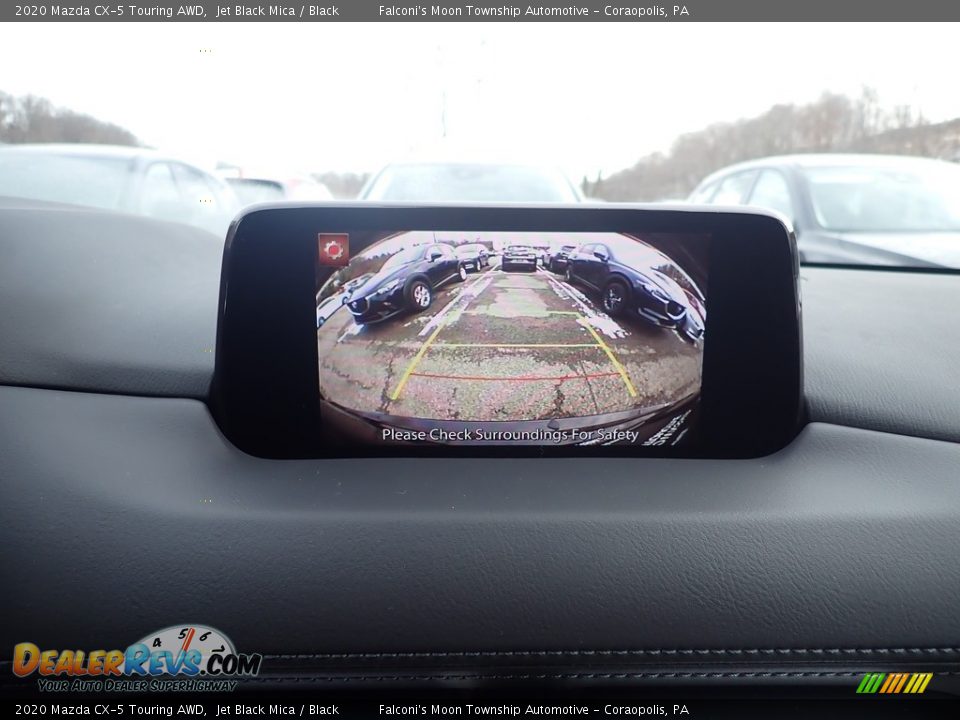 2020 Mazda CX-5 Touring AWD Jet Black Mica / Black Photo #14