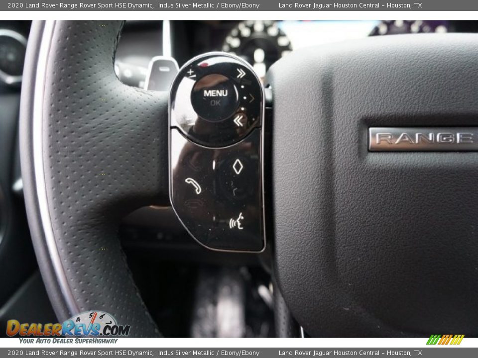 2020 Land Rover Range Rover Sport HSE Dynamic Indus Silver Metallic / Ebony/Ebony Photo #28