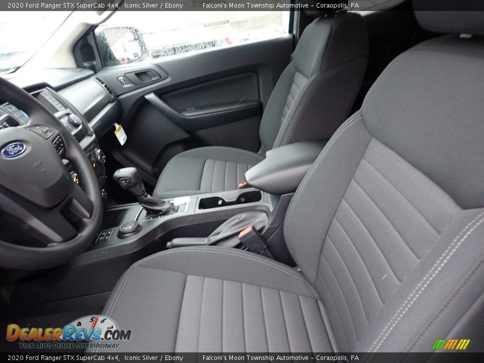 Front Seat of 2020 Ford Ranger STX SuperCab 4x4 Photo #12