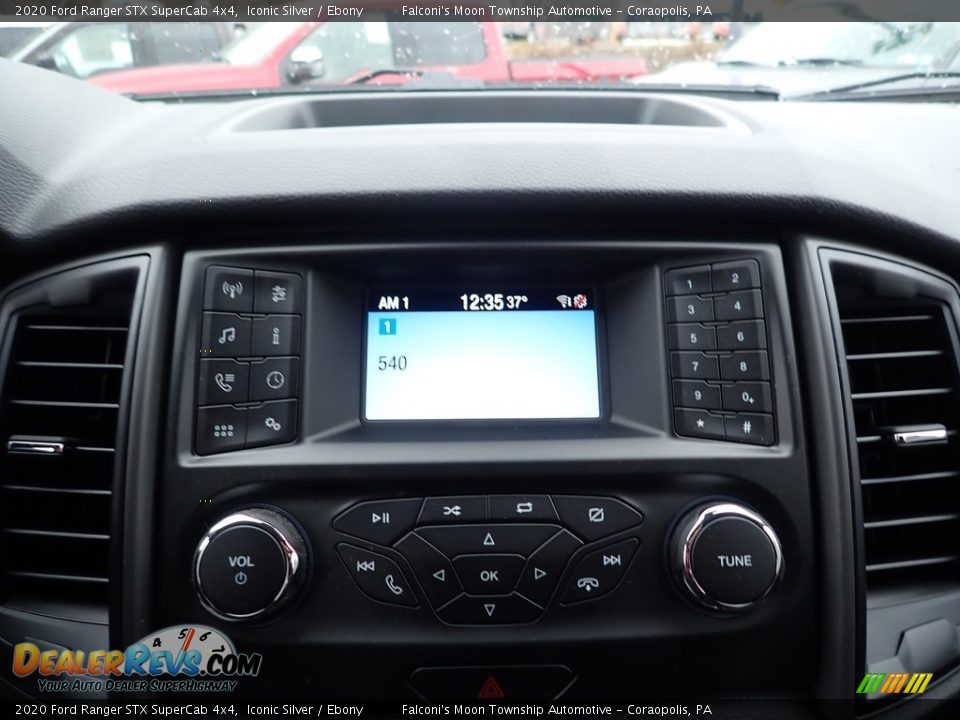 Controls of 2020 Ford Ranger STX SuperCab 4x4 Photo #14