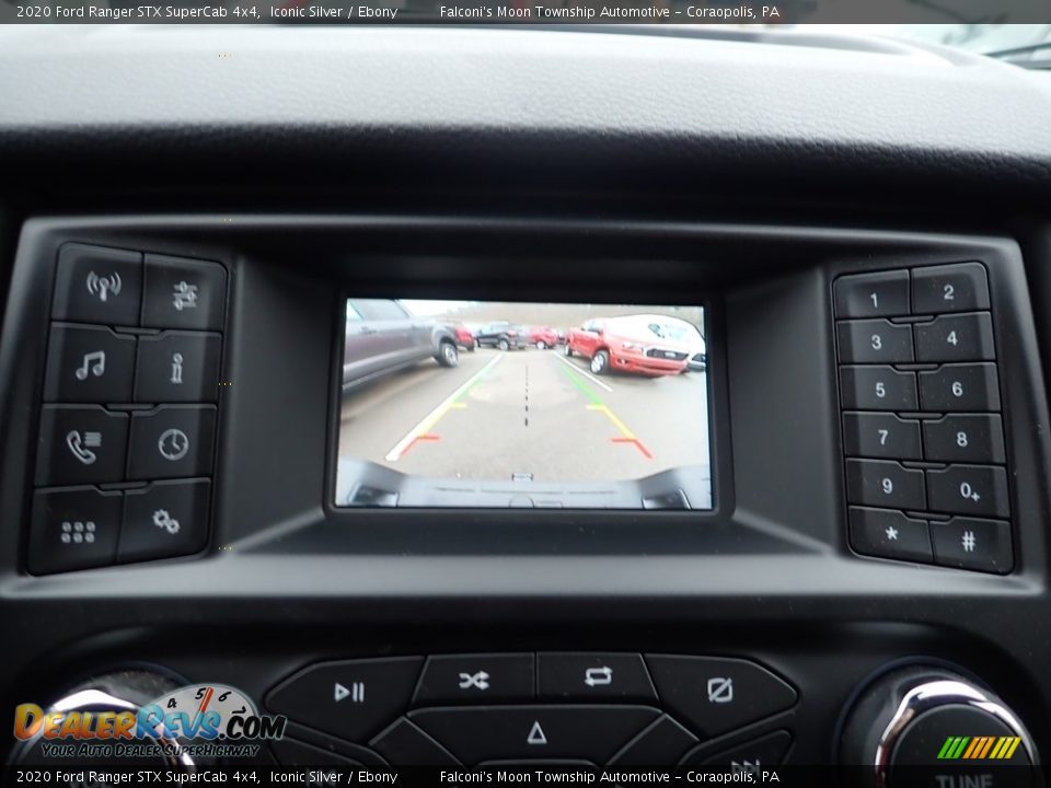 2020 Ford Ranger STX SuperCab 4x4 Iconic Silver / Ebony Photo #15