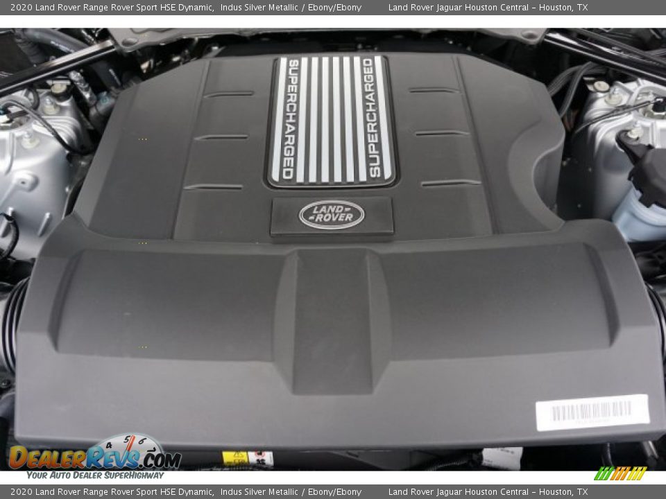 2020 Land Rover Range Rover Sport HSE Dynamic Indus Silver Metallic / Ebony/Ebony Photo #32