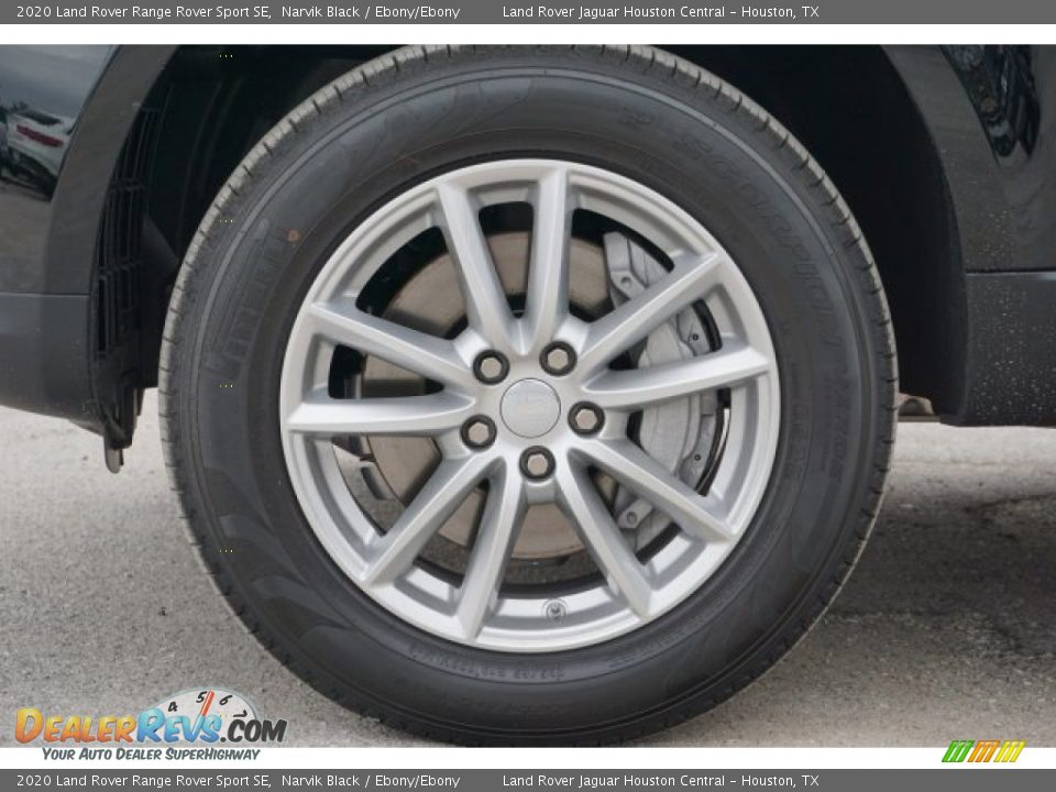 2020 Land Rover Range Rover Sport SE Narvik Black / Ebony/Ebony Photo #9