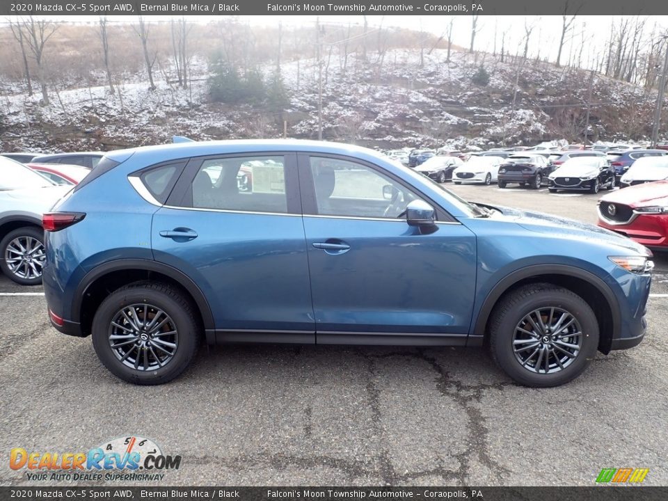 2020 Mazda CX-5 Sport AWD Eternal Blue Mica / Black Photo #1