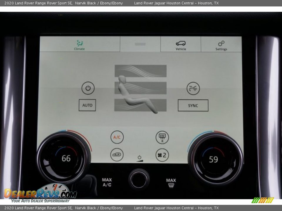 2020 Land Rover Range Rover Sport SE Narvik Black / Ebony/Ebony Photo #16