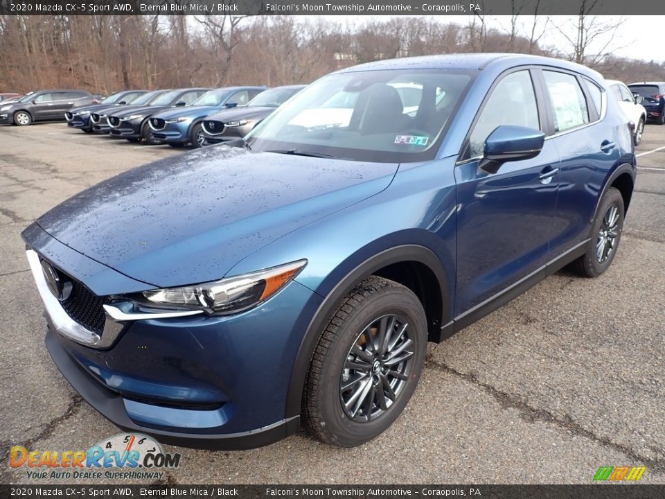 Front 3/4 View of 2020 Mazda CX-5 Sport AWD Photo #5
