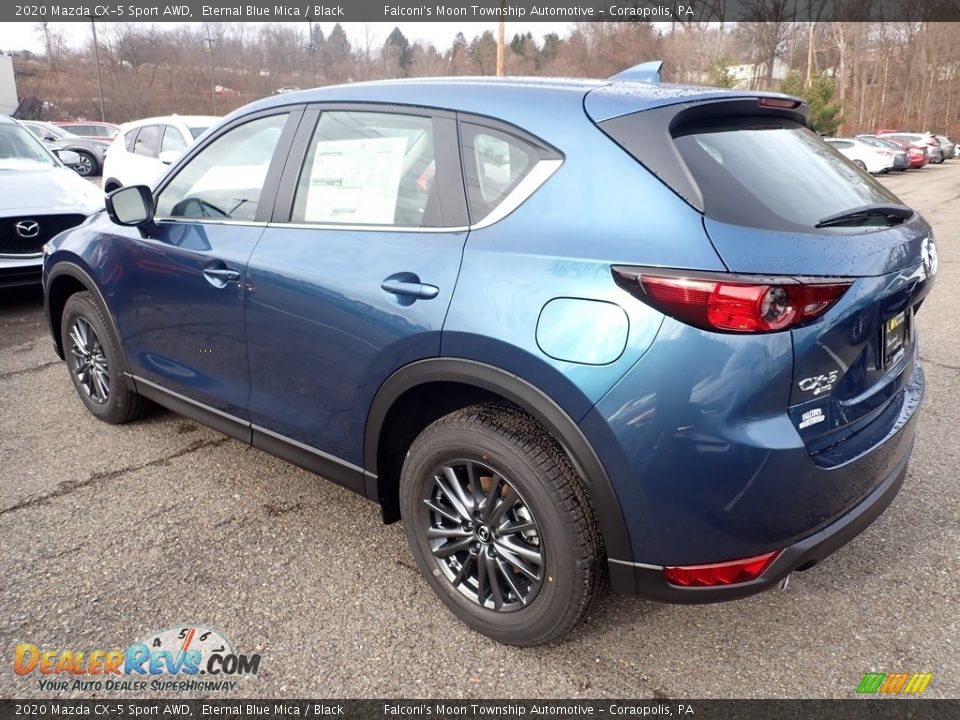 2020 Mazda CX-5 Sport AWD Eternal Blue Mica / Black Photo #6