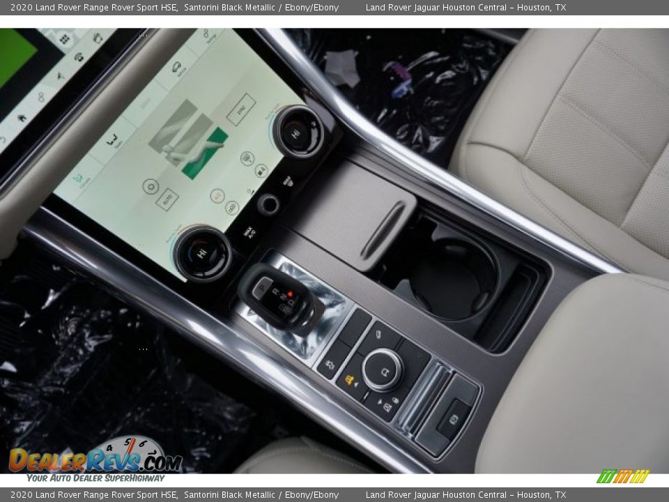 2020 Land Rover Range Rover Sport HSE Santorini Black Metallic / Ebony/Ebony Photo #17