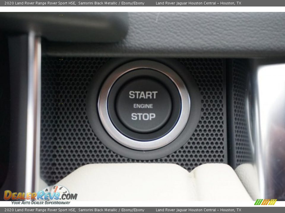 2020 Land Rover Range Rover Sport HSE Santorini Black Metallic / Ebony/Ebony Photo #18