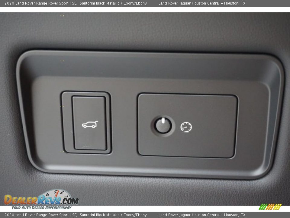 2020 Land Rover Range Rover Sport HSE Santorini Black Metallic / Ebony/Ebony Photo #19